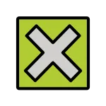 Cross Mark Button SVG Icon